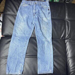 Riverside Westex Indura Men's Straight Jeans Blue Flame Resistant Relaxed Fit